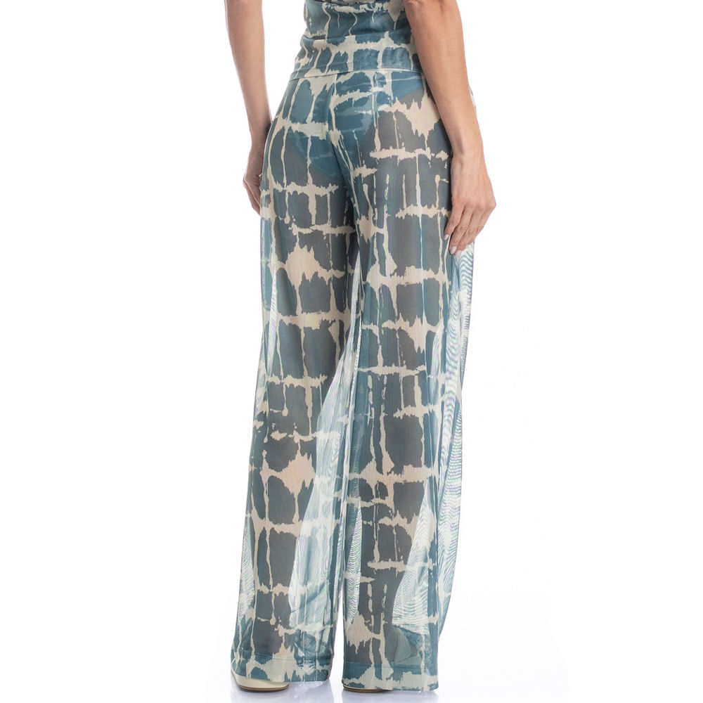Calça De Tule Salina Azul - Imagem 2