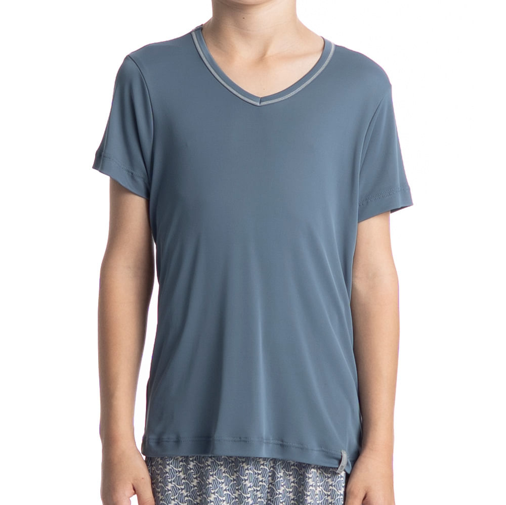 Pijama Masculino Curto Infantil Clóvis Tombini - Imagem 5 - Mobile