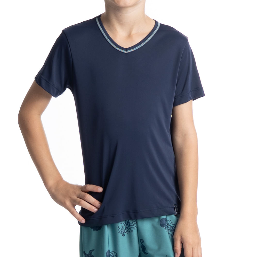 Pijama Masculino Curto Infantil Clóvis Tombini - Imagem 5 - Mobile