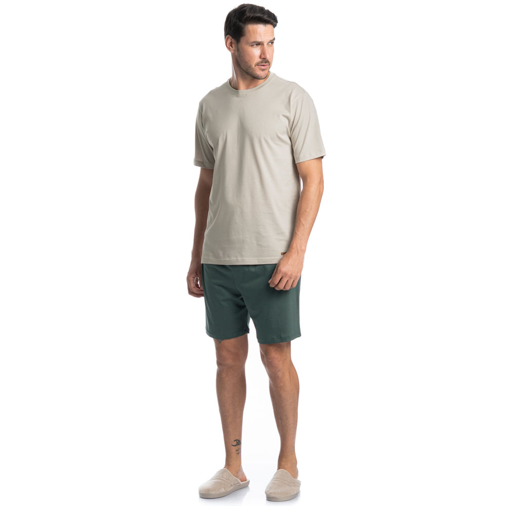 Pijama Masculino Curto Dado Tombini - Imagem 3 - Mobile