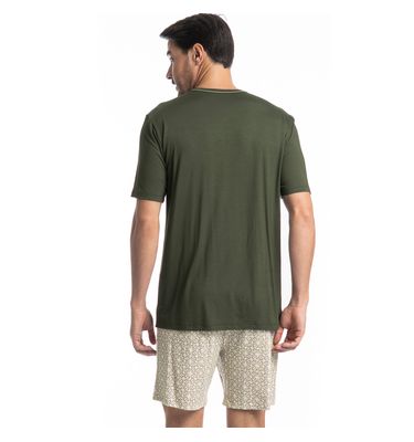 Pijama Masculino Curto Apolo Tombini - Imagem 2 - Mobile