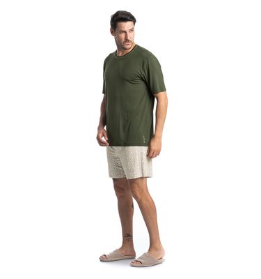 Pijama Masculino Curto Apolo Tombini - Imagem 3 - Mobile