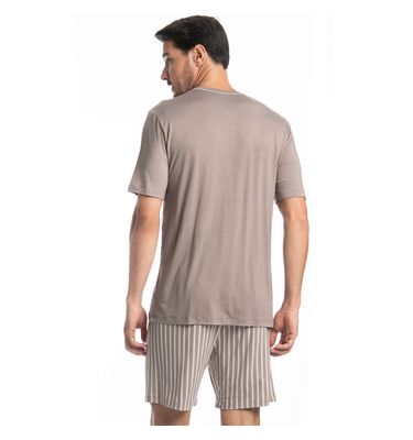 Pijama Masculino Curto Mateo Tombini - Imagem 2 - Mobile