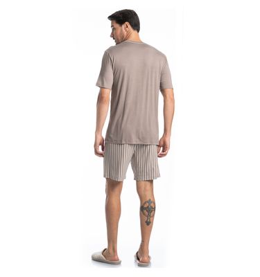Pijama Masculino Curto Mateo Tombini - Imagem 4 - Mobile