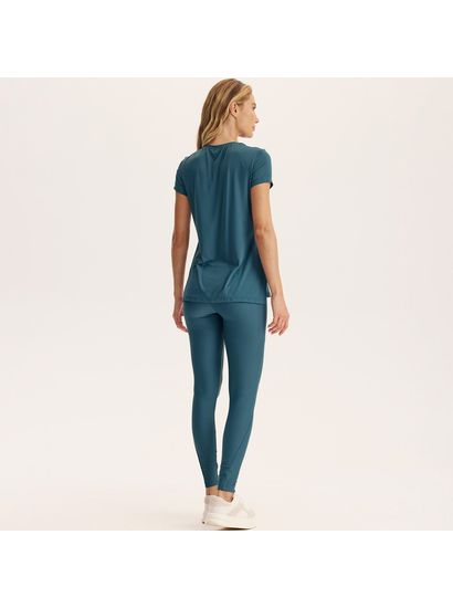 Camiseta Feminina Com Tela Dry-move Rebound Vivame - Imagem 4 - Desktop