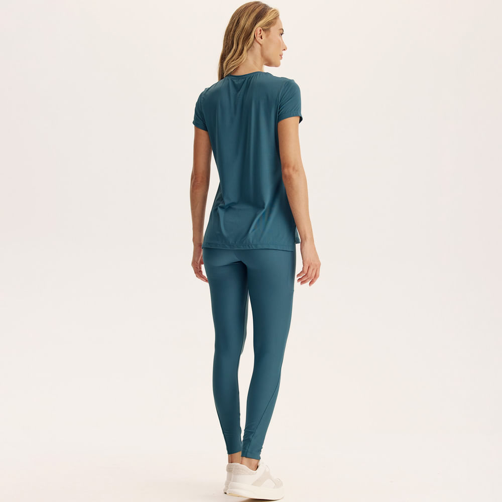 Camiseta Feminina Com Tela Dry-move Rebound Vivame - Imagem 4 - Mobile