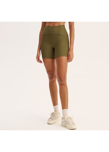 Shorts Médio Perfect Shape Harvest Verde - Imagem 1