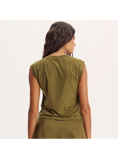 Regata Feminina Crop Muscle Align Vivame - Imagem 2 - Desktop