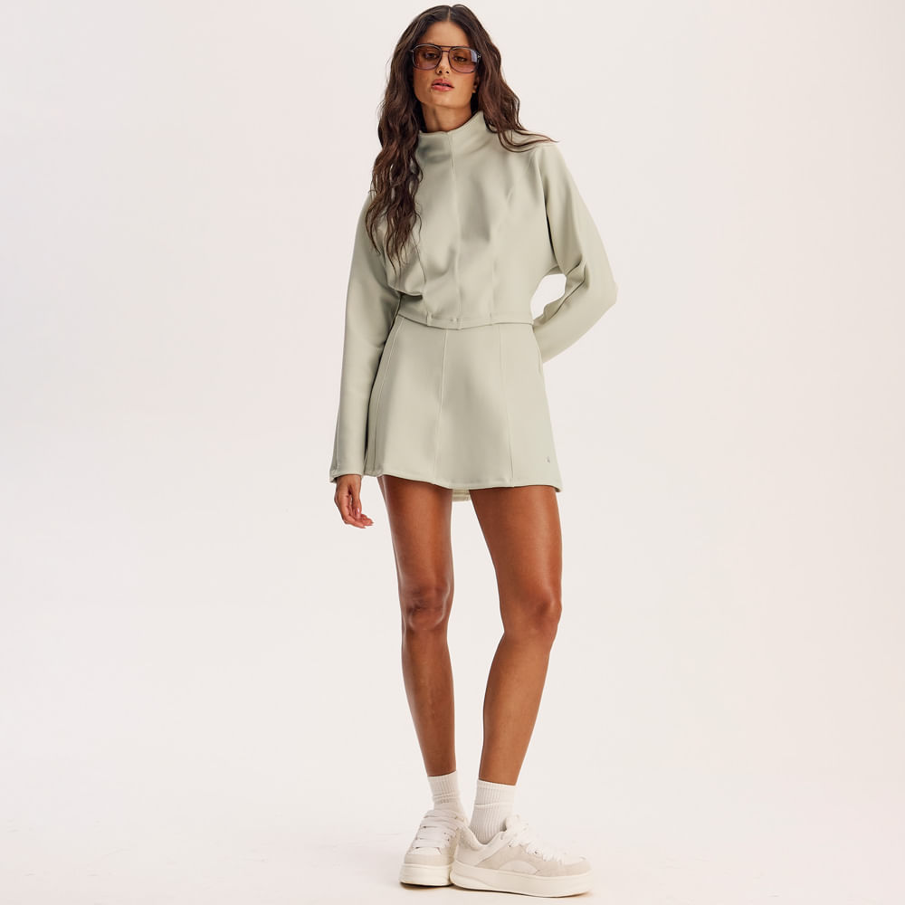 Short Saia Evasê Neofit Align Vivame - Imagem 3 - Mobile