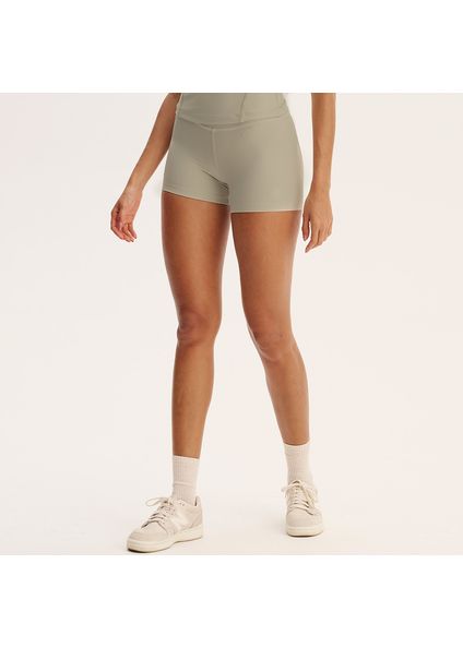 Shorts Curto Essential Shape Align Bege - Imagem 1