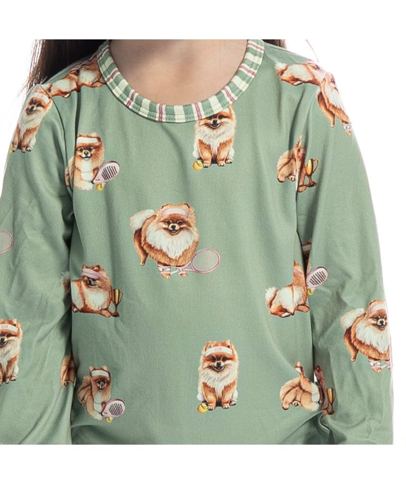 Pijama Infantil Longo Lyla Sports - Imagem 2 - Desktop