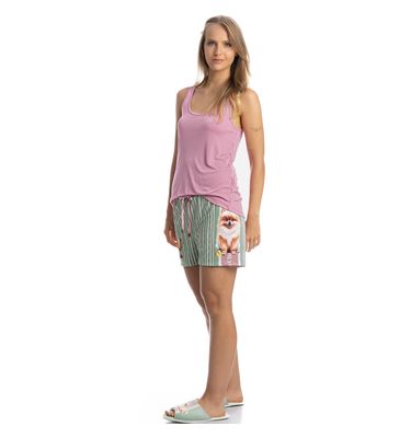 Pijama Feminino Curto Regata Lyla Sports - Imagem 3 - Mobile