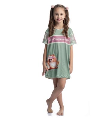 Camisão Curto Infantil Lyla Sports - Imagem 3 - Mobile
