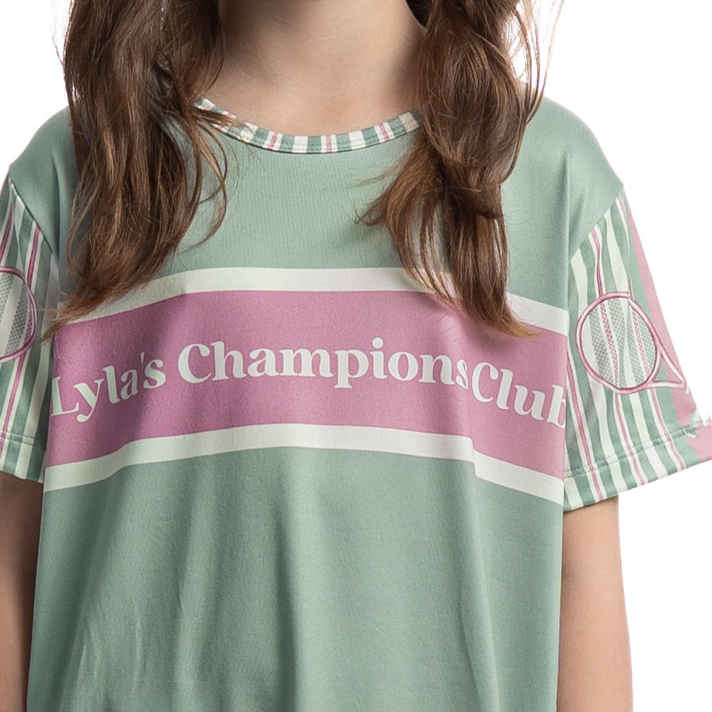Camisão Curto Infantil Lyla Sports - Imagem 5 - Mobile