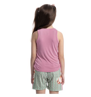 Pijama Infantil Curto Regata Lyla Sports - Imagem 2 - Mobile