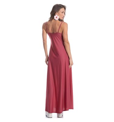 Vestido Longo Com Argola Romã - Imagem 4 - Mobile