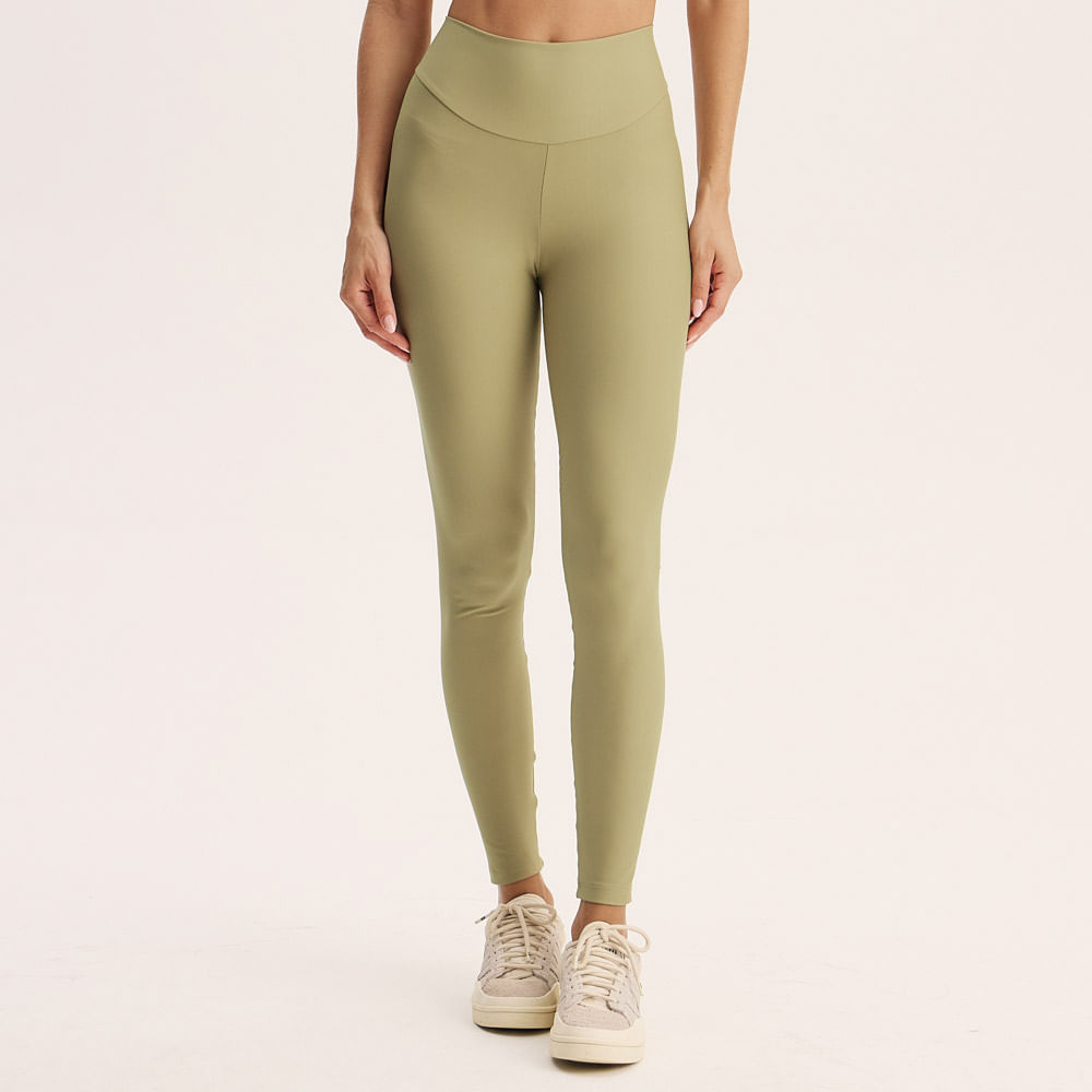 Calça Legging Comfort Shape Teak Vivame Verde - Imagem 1