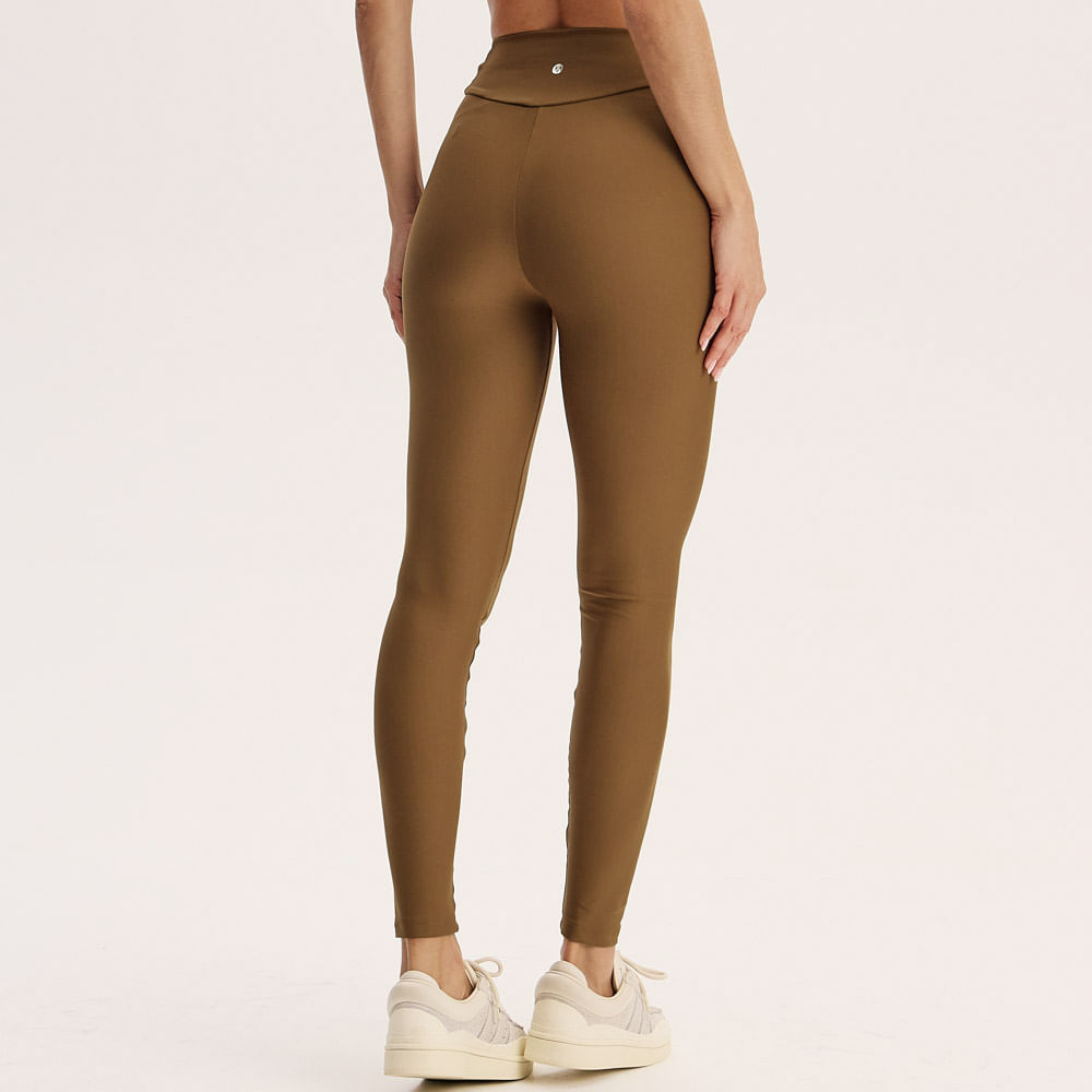 Calça Legging Comfort Shape Teak Vivame Marrom - Imagem 2
