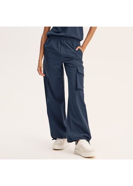 Calça Feminina Cargo Alfa Sport Vivame Azul-marinho - Imagem 1