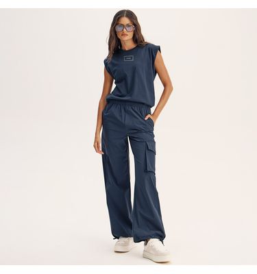 Calça Feminina Cargo Alfa Sport Vivame - Imagem 3 - Mobile