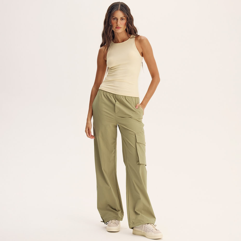 Calça Feminina Cargo Alfa Sport Vivame - Imagem 3 - Mobile