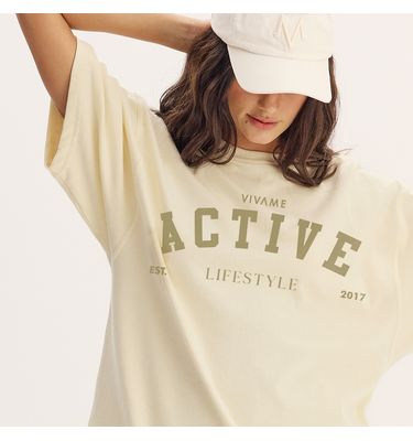 Camiseta Malha Oversized Alfa Sport - Imagem 5 - Mobile