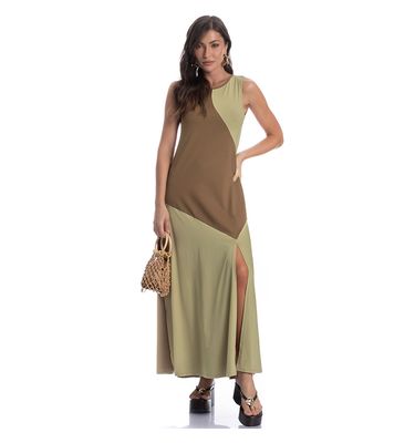 Vestido Bicolor Duomare - Imagem 3 - Mobile