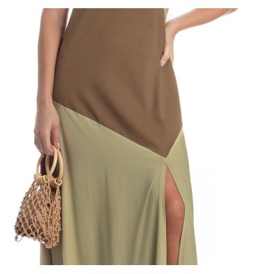 Vestido Bicolor Duomare - Imagem 5 - Mobile