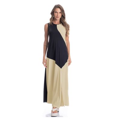 Vestido Bicolor Duomare - Imagem 3 - Mobile