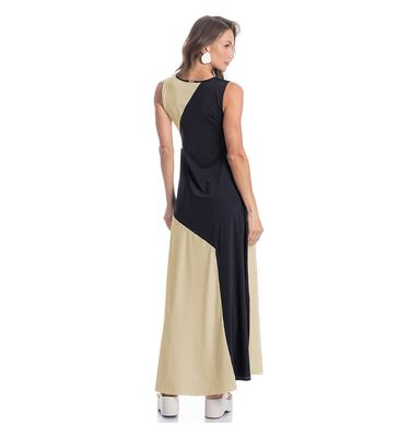 Vestido Bicolor Duomare - Imagem 4 - Mobile
