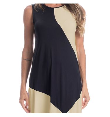 Vestido Bicolor Duomare - Imagem 5 - Mobile