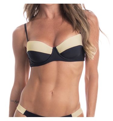 Biquíni Corset Slim Tira Média Bicolor Duomare - Imagem 5 - Mobile