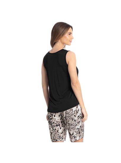 Pijama Feminino Bermuda Regata Betina - Imagem 2 - Desktop