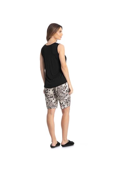 Pijama Feminino Bermuda Regata Betina - Imagem 4 - Desktop