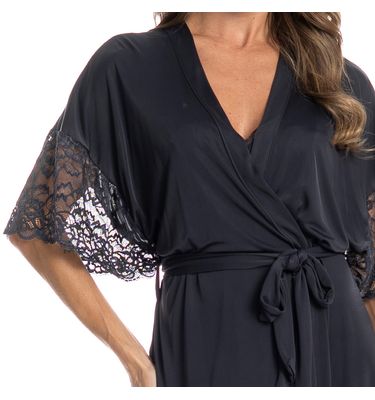 Robe Feminino Curto Com Renda Manu - Imagem 5 - Mobile