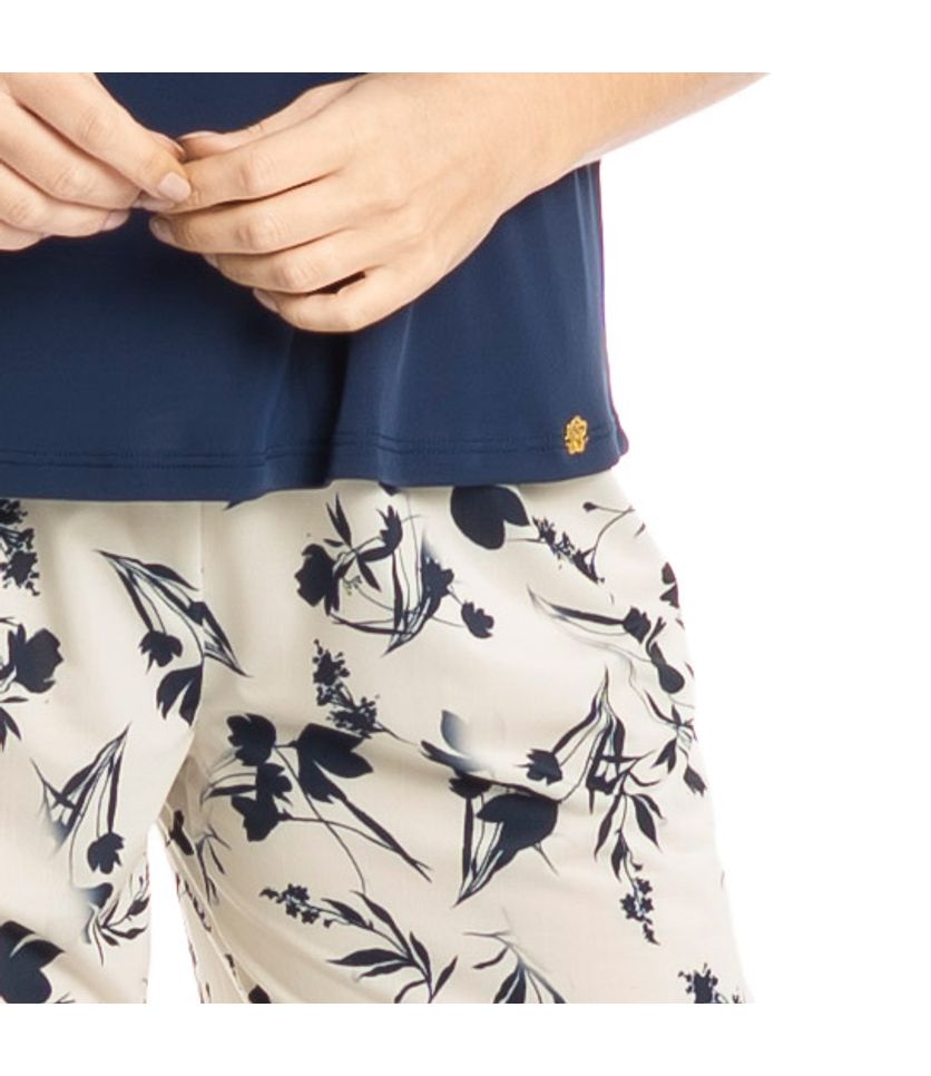 Pijama Feminino Shortão Regata Joana - Imagem 5 - Desktop