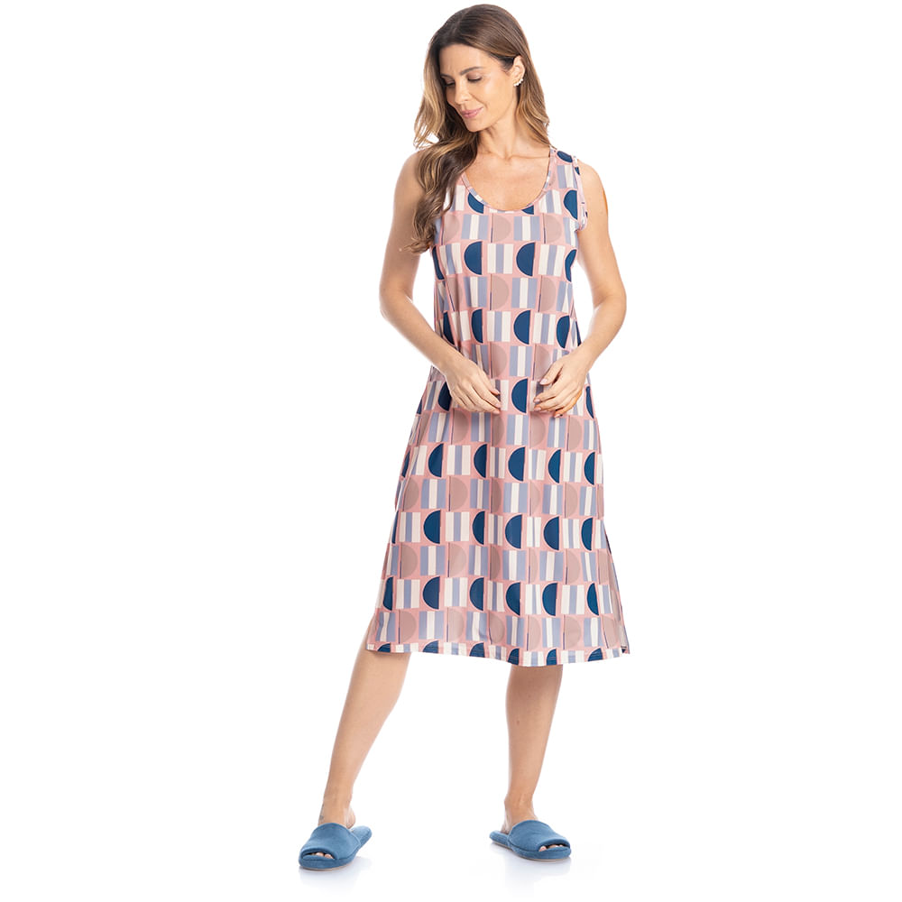 Vestido Midi Regata Daiana - Imagem 3 - Mobile