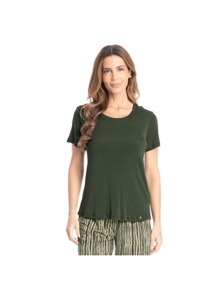 Pijama Feminino Pescador Elen Verde - Imagem 1