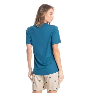 Pijama Feminino Shortão Maiara - Imagem 2 - Mobile