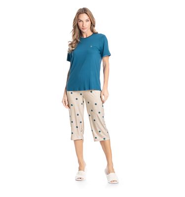 Pijama Feminino Pescador Maiara - Imagem 3 - Mobile