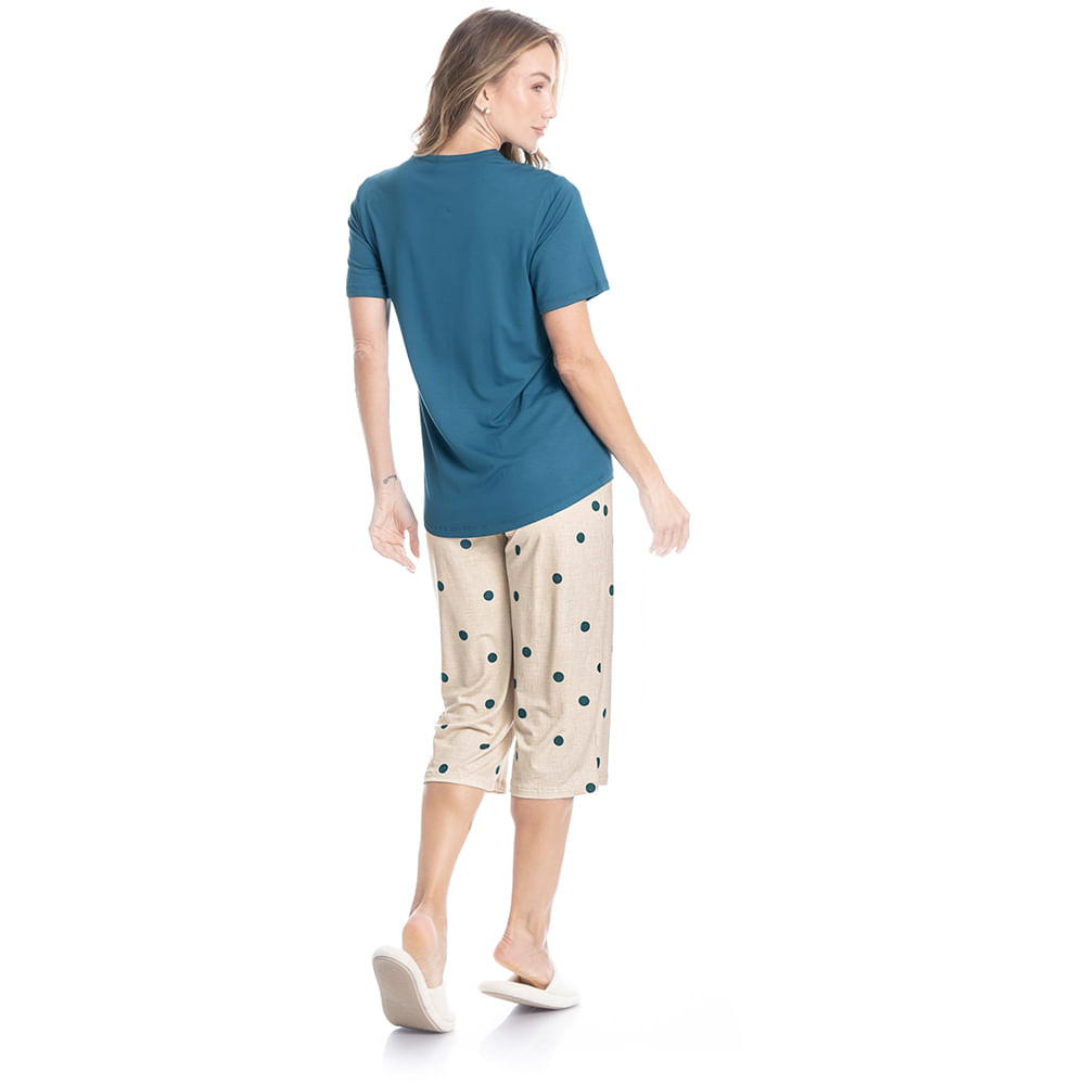 Pijama Feminino Pescador Maiara - Imagem 4 - Mobile