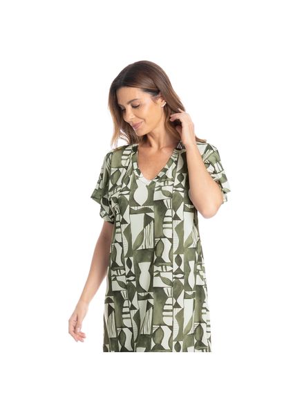 Camisão Feminino Médio Teresa Verde - Imagem 1