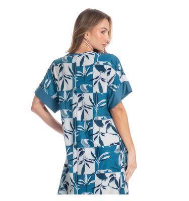 Kaftan Feminino Longo Teresa - Imagem 2 - Mobile