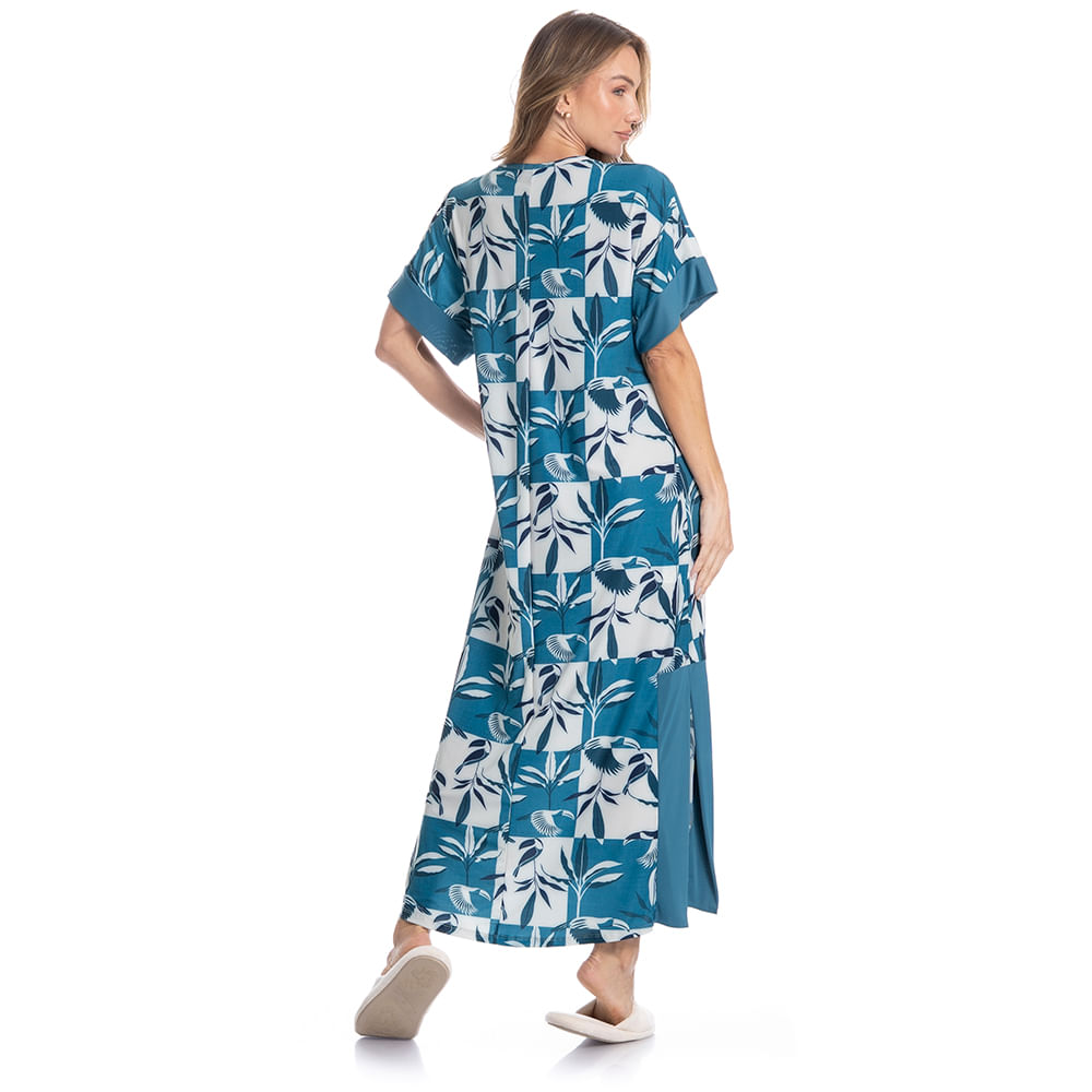 Kaftan Feminino Longo Teresa - Imagem 4 - Mobile