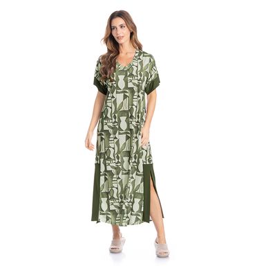 Kaftan Feminino Longo Teresa - Imagem 3 - Mobile