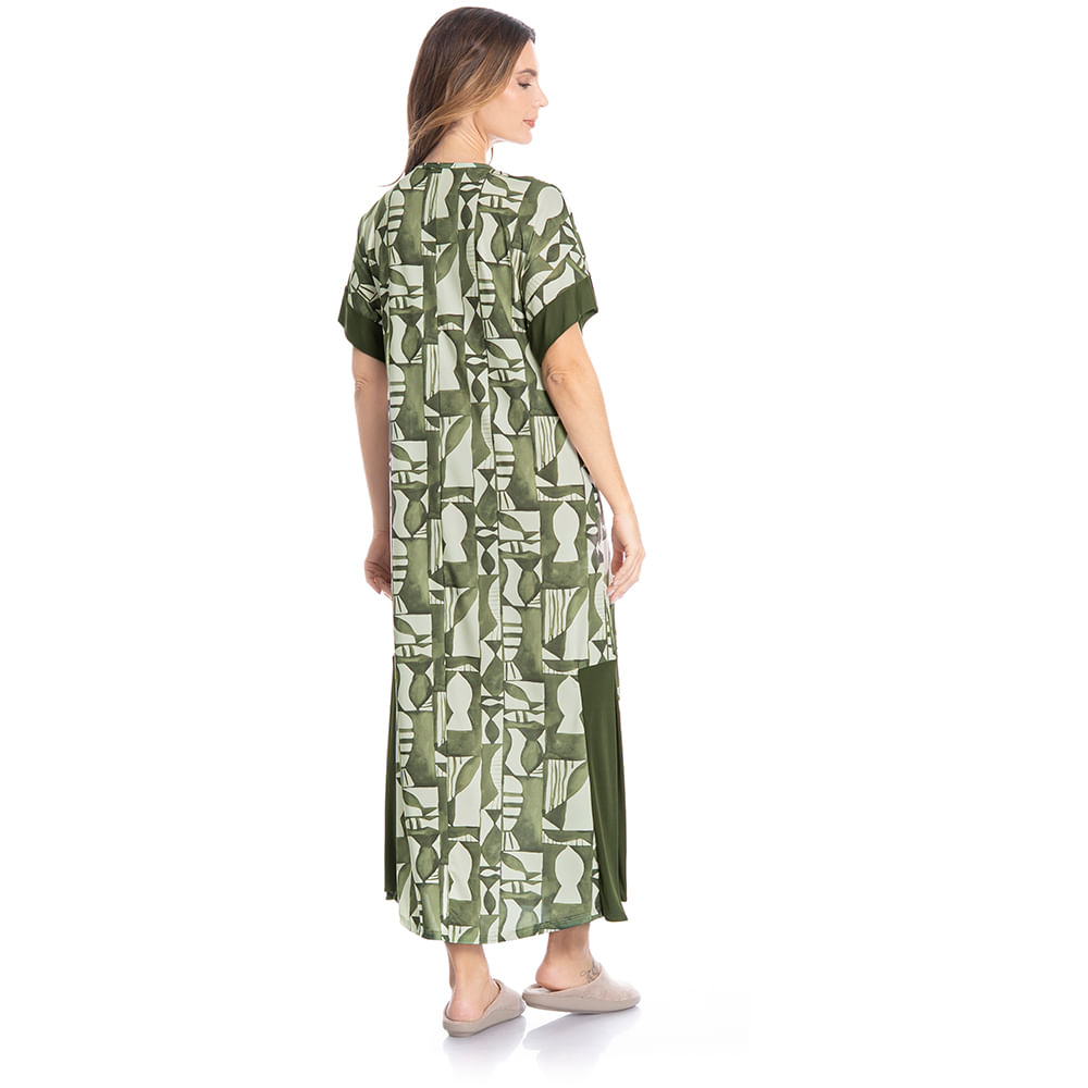 Kaftan Feminino Longo Teresa - Imagem 4 - Mobile