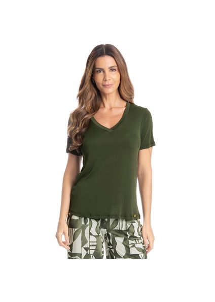 Pijama Feminino Pescador Teresa Verde - Imagem 1