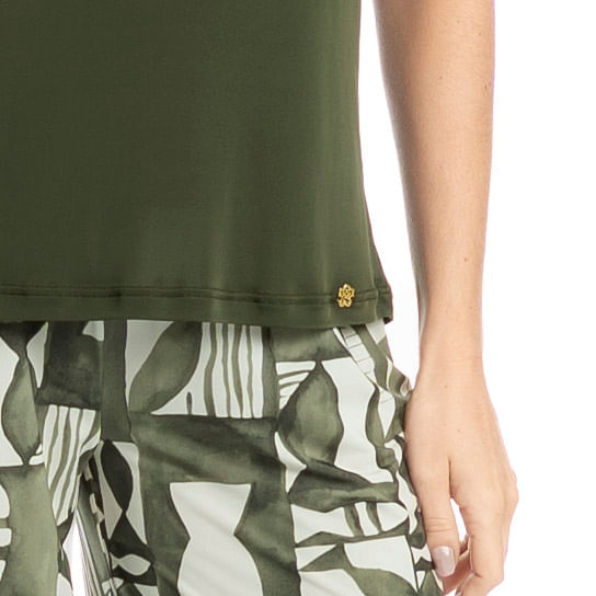 Pijama Feminino Pescador Teresa - Imagem 5 - Mobile
