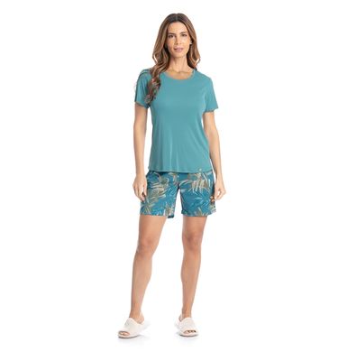 Pijama Feminino Shortão Patricia - Imagem 3 - Mobile