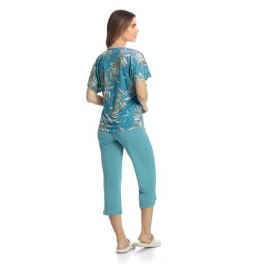 Pijama Feminino Capri Patricia - Imagem 4 - Mobile